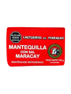 MANTEQUILLA MARACAY C/SAL BARRA 100G