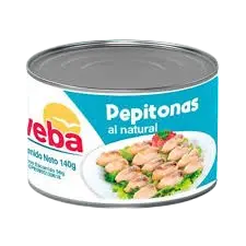 PEPITONA EVEBA AL NATURAL 140G