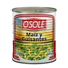 MAIZ Y GUISANTE OSOLE LATA 425GR