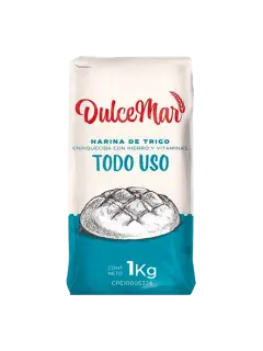 Harina Dulce Mar Todo Uso 1KG