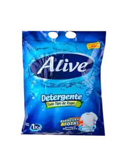 DETERGENTE ALIVE BLANCO TOTAL 1KG