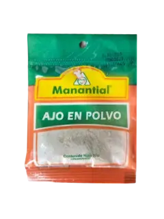 SOBRE AJO EN POLVO MANANTIAL 30G