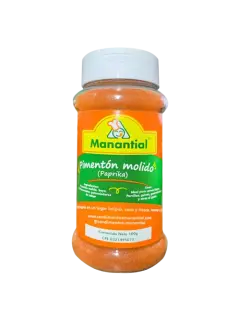 FRASCO PIMENTON MOLIDO MANANTIAL 100G