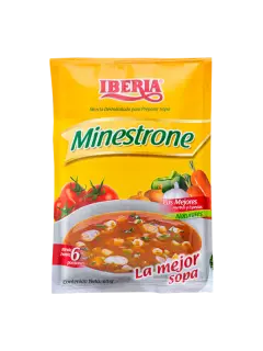 SOPA MINESTRONE IBERIA 65GR