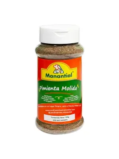 FRASCO PIMIENTA MOLIDA MANANTIAL 125G