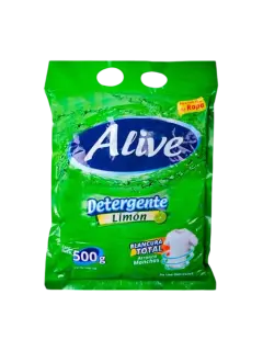 DETERGENTE ALIVE LIMON 500G