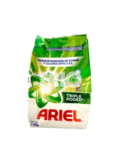 DETERGENTE ARIEL TRIPLE P. 450G