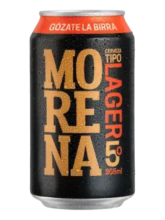 CERVEZA MORENA LATA 355ML