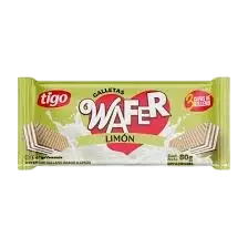 WAFER TIGO LIMON 80G