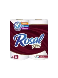 PAPEL HIG. ROSAL 300H 4ROLLOS
