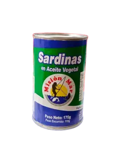 SARDINA MISION MAR A/VEGETAL 170G