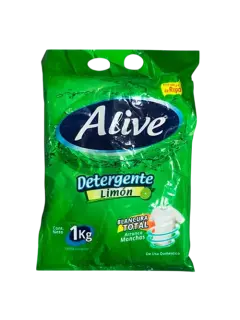 DETERGENTE ALIVE LIMON 1KG